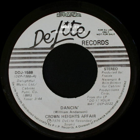 Crown Heights Affair - Dancin' / Dancin' side B