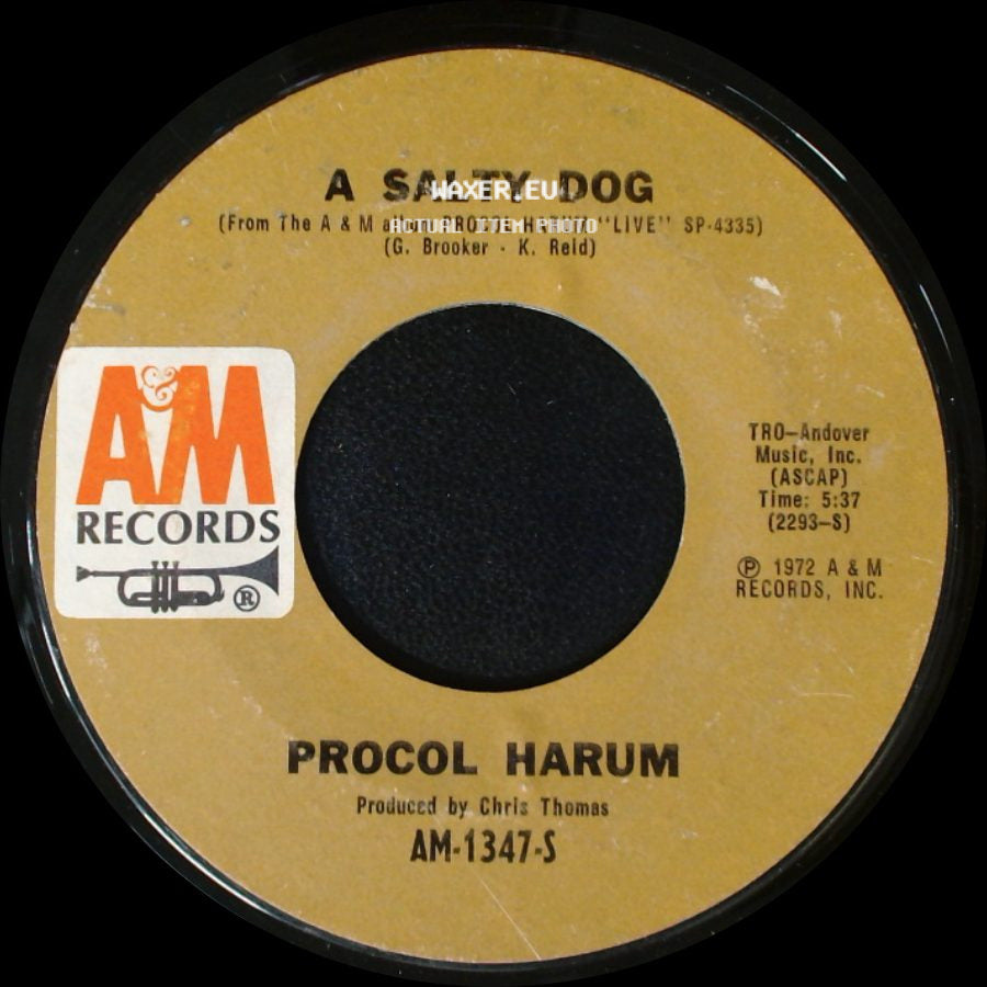 Procol Harum - Conquistador / A Salty Dog side B