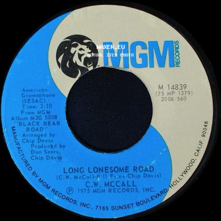 C.W. Mccall - Long Lonesome Road / Convoy side A