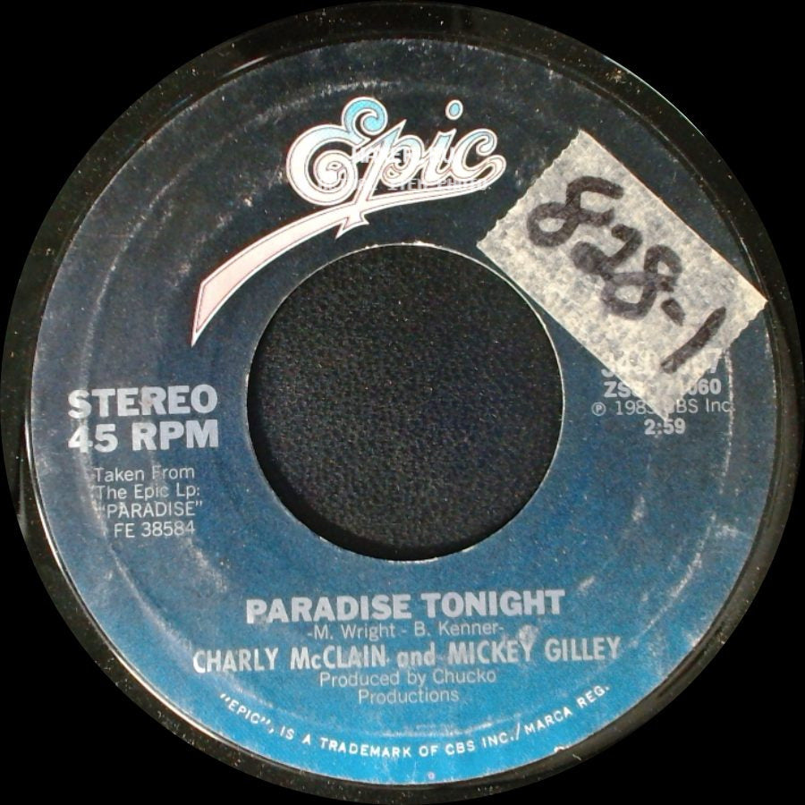 Charly Mcclain / Charly Mcclain And Mickey Gilley - The Four Seasons Of Love / Paradise Tonight side B