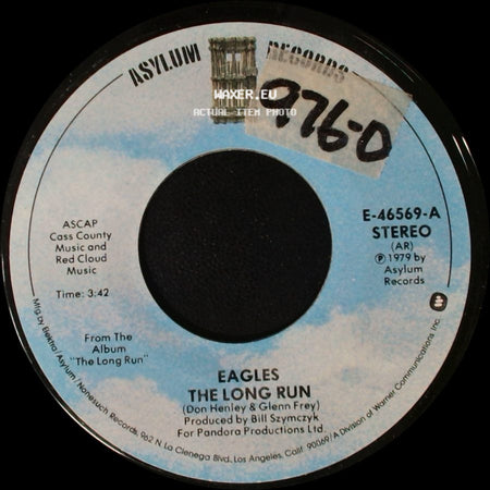 Eagles - The Long Run / The Disco Strangler side A