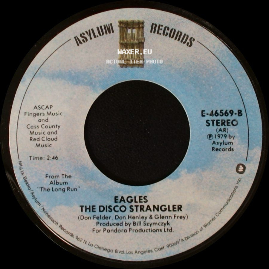 Eagles - The Long Run / The Disco Strangler side B