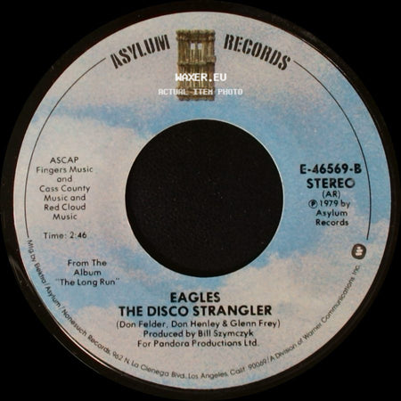 Eagles - The Long Run / The Disco Strangler side B