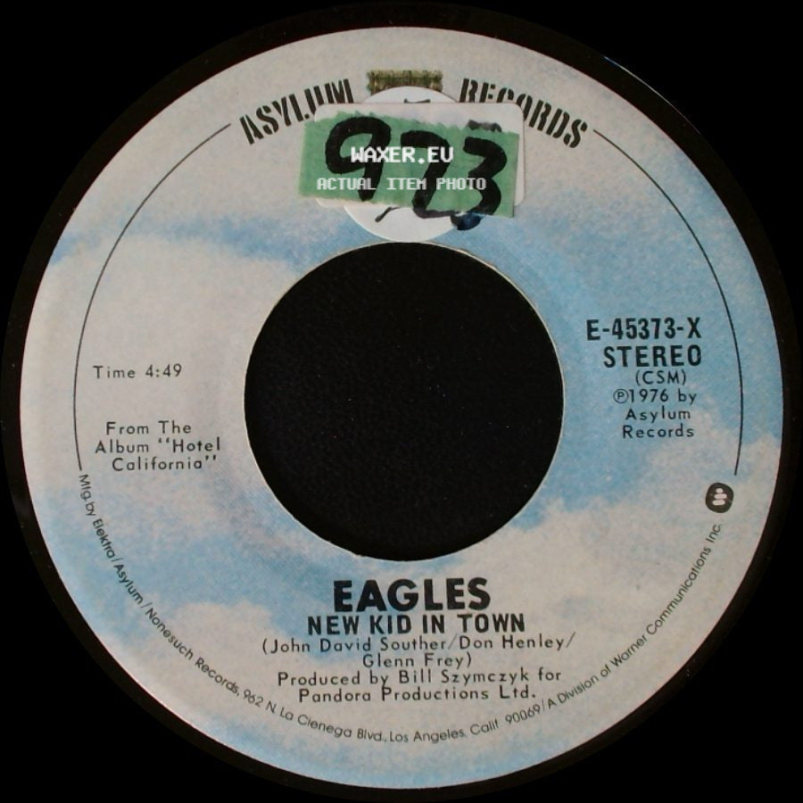 Eagles - New Kid In Town / Victim Of Love side A