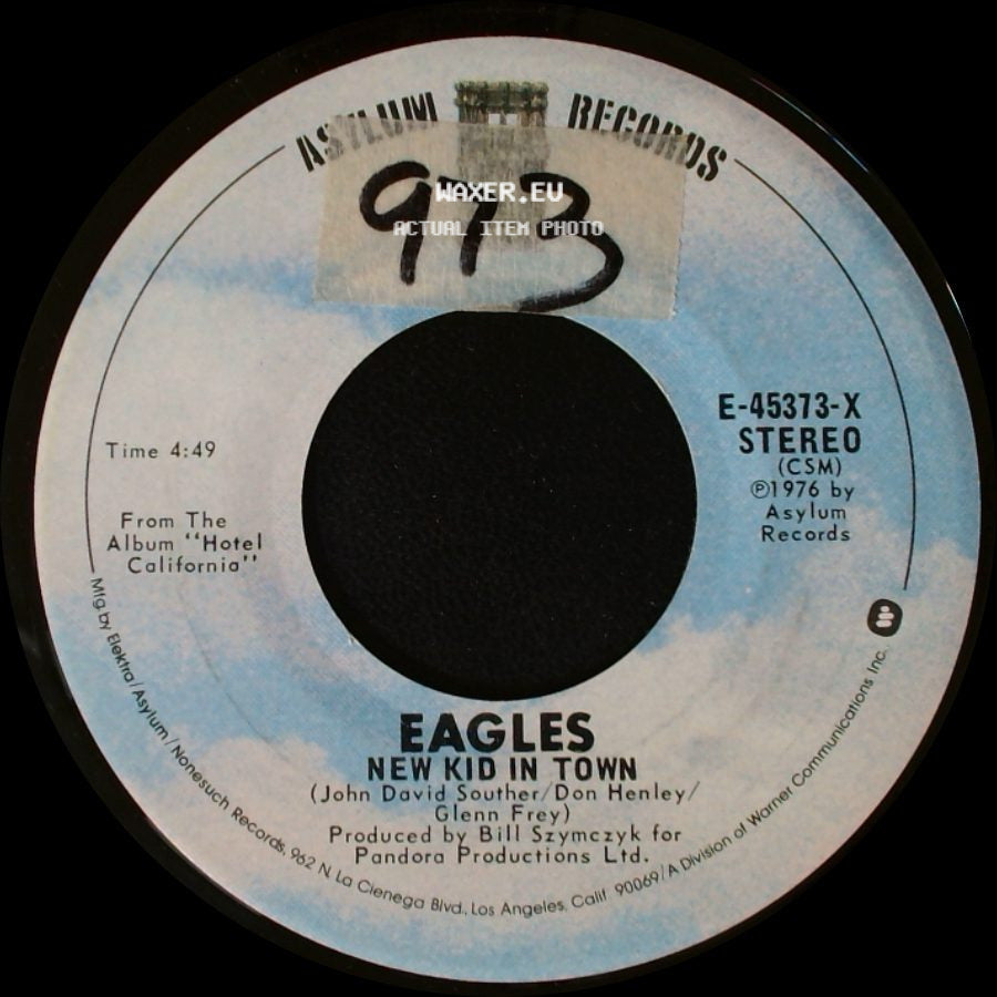 Eagles - New Kid In Town / Victim Of Love side A
