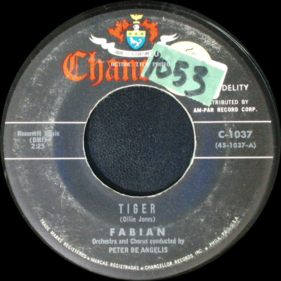 Fabian - Tiger / Mighty Cold (To A Warm Warm Heart) side A