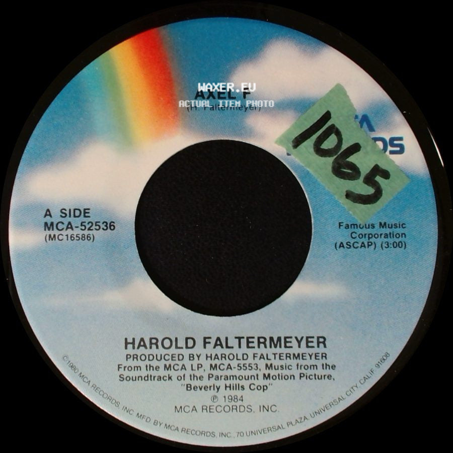 Harold Faltermeyer - Axel F / Shoot Out side A