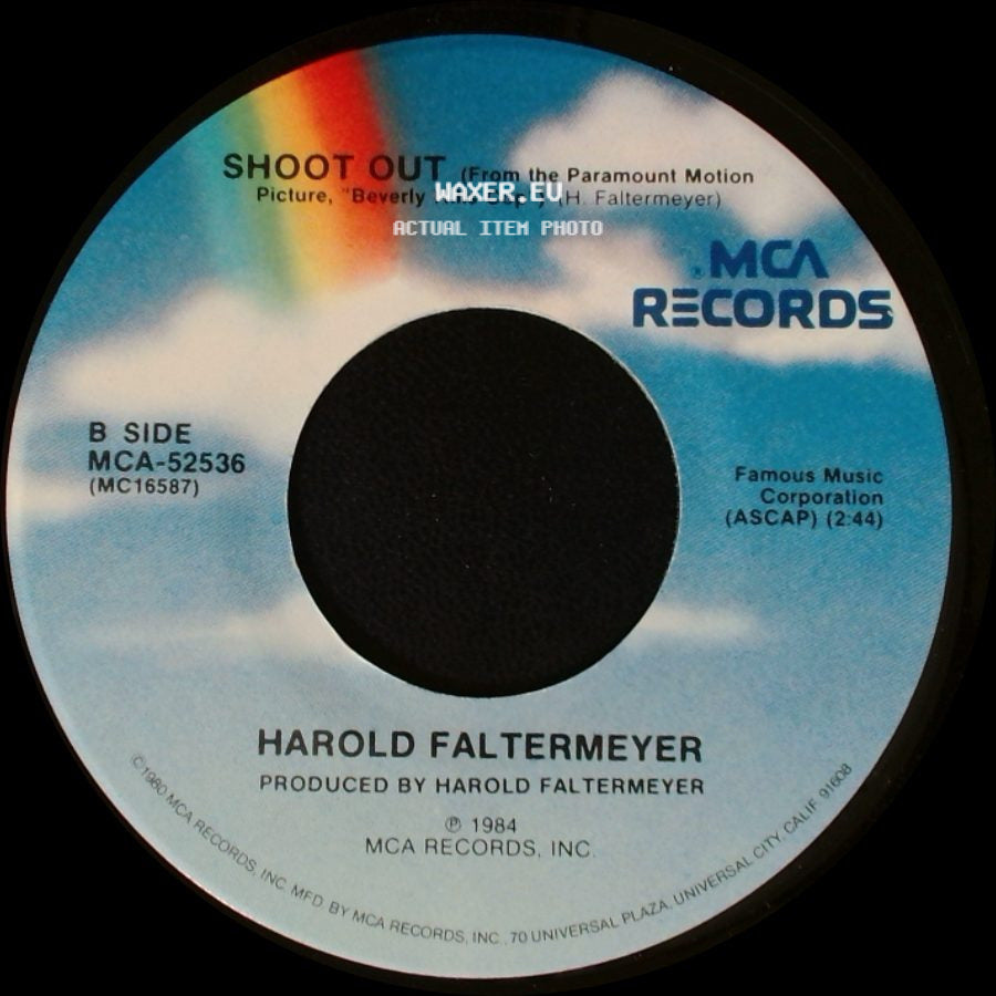 Harold Faltermeyer - Axel F / Shoot Out side B