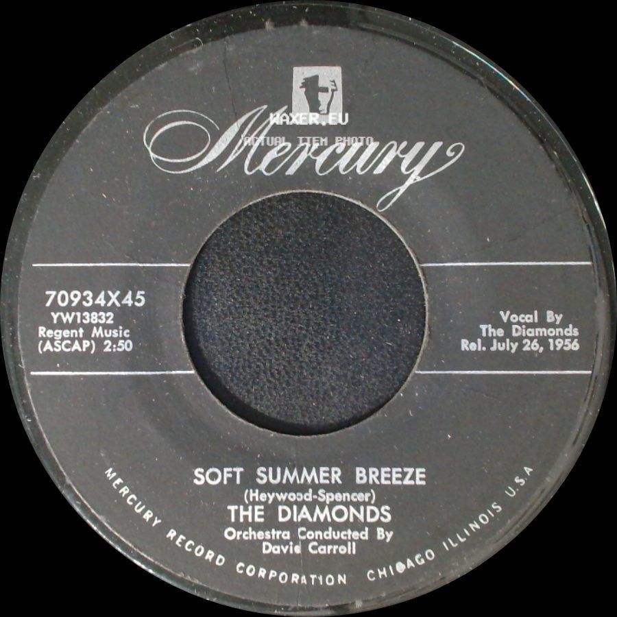 The Diamonds - Soft Summer Breeze / Ka-Ding-Dong side A