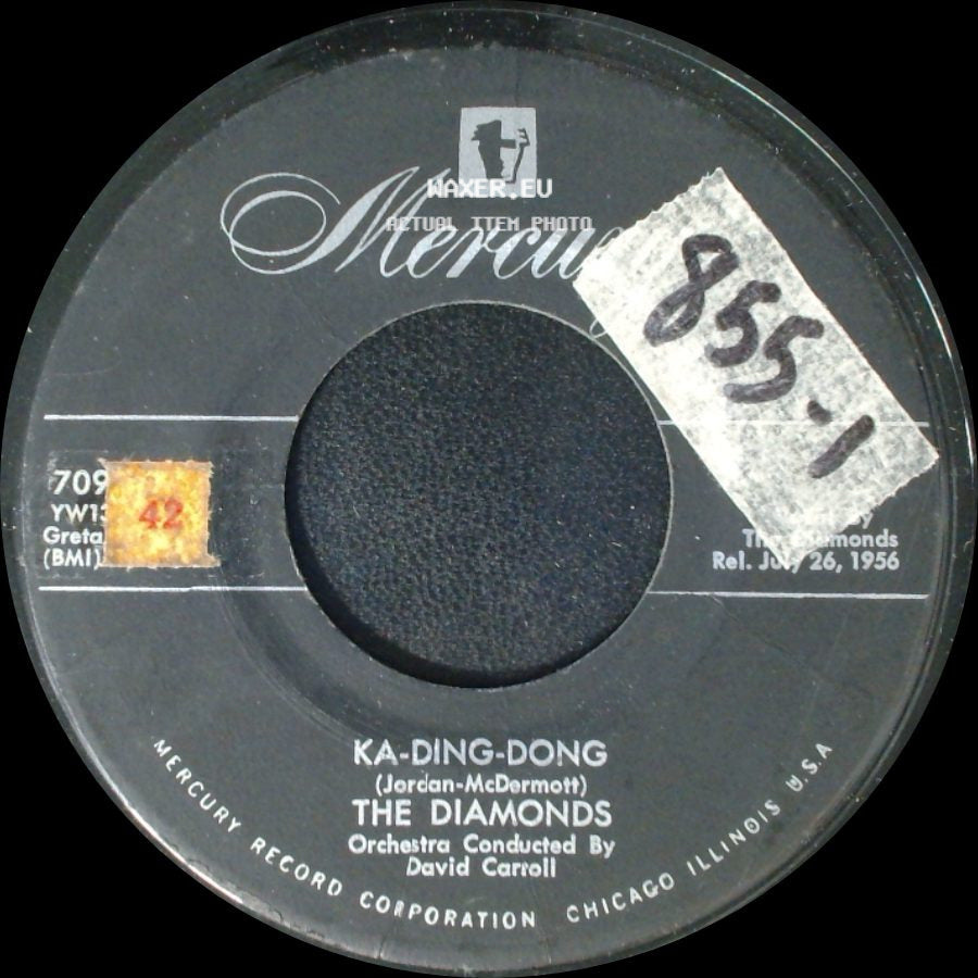 The Diamonds - Soft Summer Breeze / Ka-Ding-Dong side B