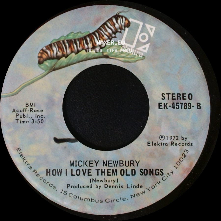 Mickey Newbury - Remember The Good / How I Love Them Old Songs side B