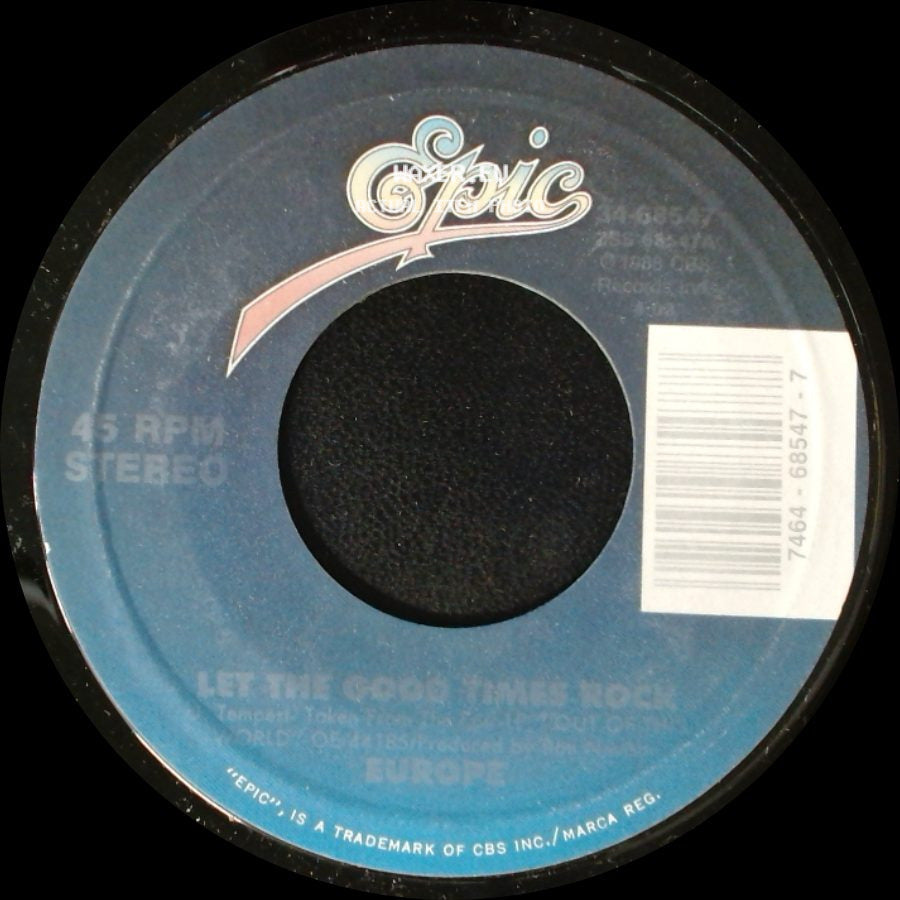 Europe - Let The Good Times Roll / Never Say Die side A