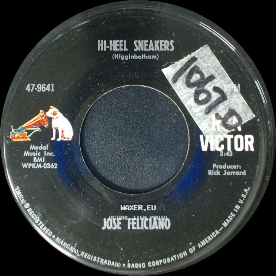 Jose Feliciano - Hi-Heel Sneakers / Hitchcock Railway side A