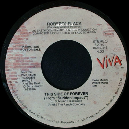 Roberta Flack - This Side Of Forever (From "Sudden Impact") / This Side Of Forever (From "Sudden Impact") side A