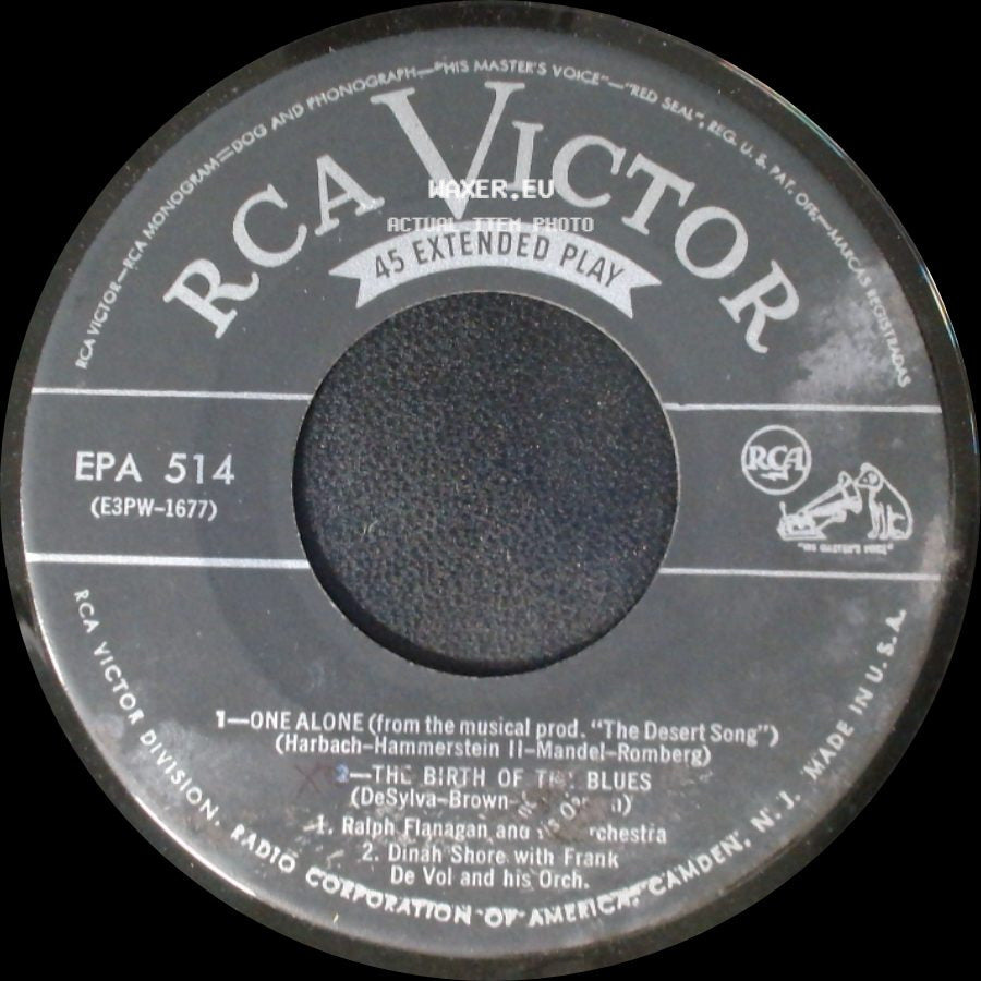 Eddie Fisher With Hugo Winterhalter And His Orchestra; Perry Como With Russ Case And His Orchestra - Remember / When Day Is Done / Unknown Title B side B