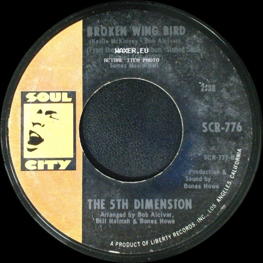 The 5Th Dimension - Workin' On A Groovy Thing / Broken Wing Bird side B