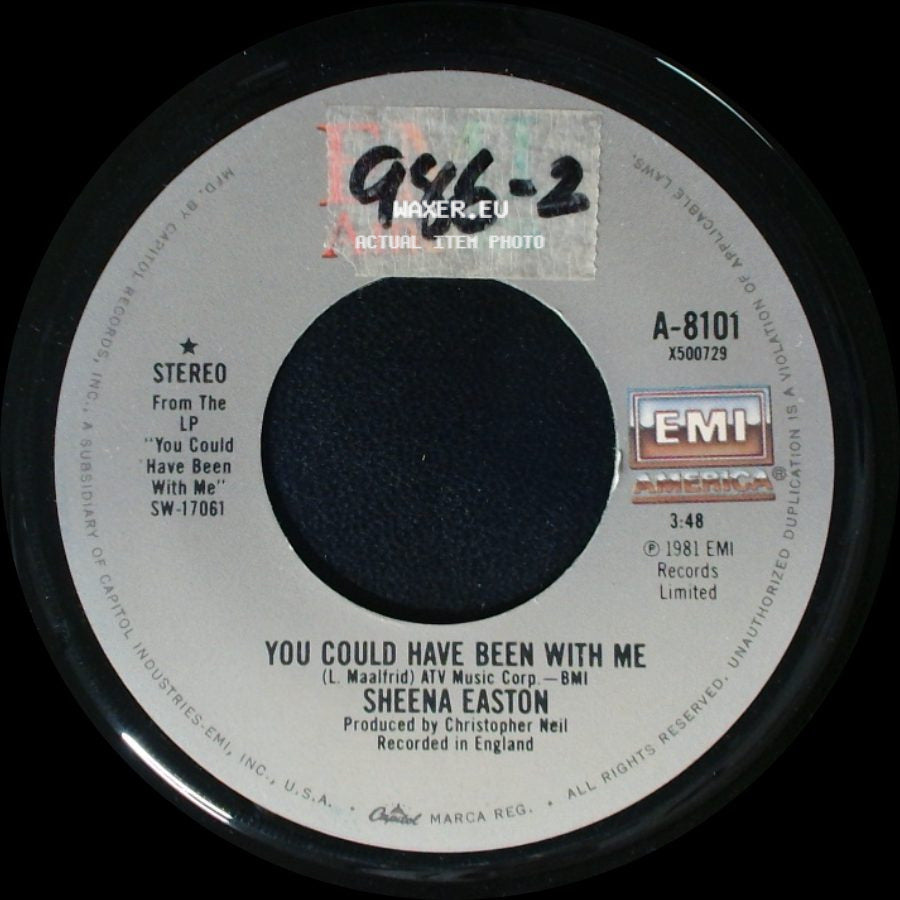 Sheena Easton - Savoir Faire / You Could Have Been With Me side B