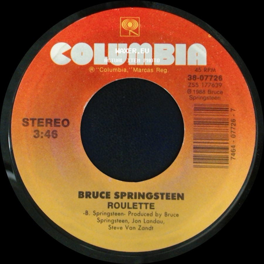 Bruce Springsteen - One Step Up / Roulette side B