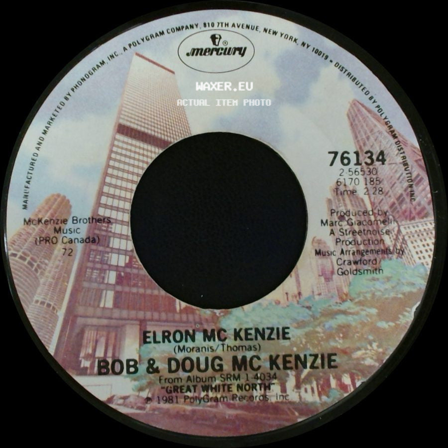 Elron Mckenzie / Bob & Doug Mc Kenzie - Bob & Doug Mckenzie / Take Off side A