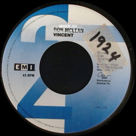 Don Mclean - American Pie / Vincent side B
