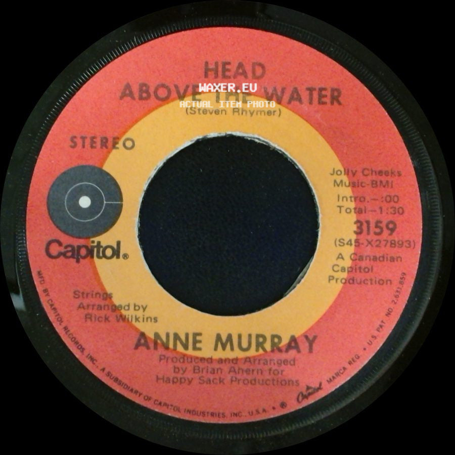 Anne Murray - Head Above The Water / Talk It Over In The Morning side A