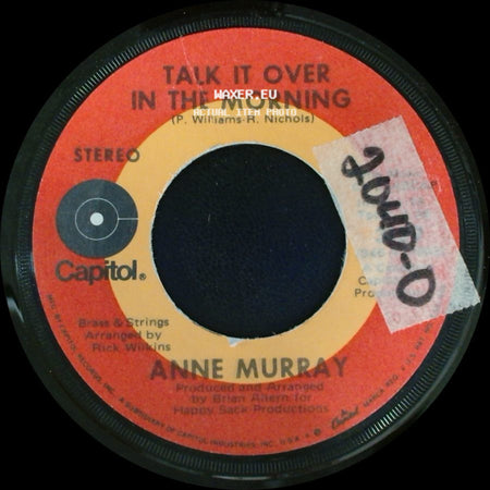 Anne Murray - Head Above The Water / Talk It Over In The Morning side B