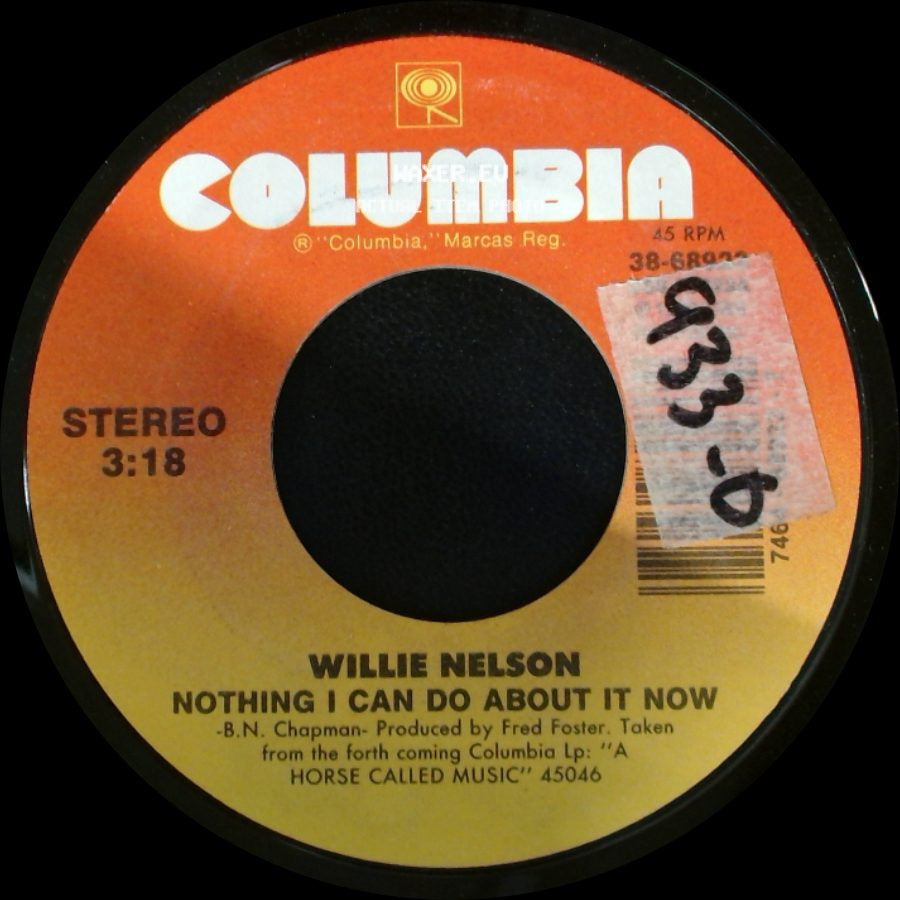 Willie Nelson - If I Were A Painting / Nothing I Can Do About It Now side B