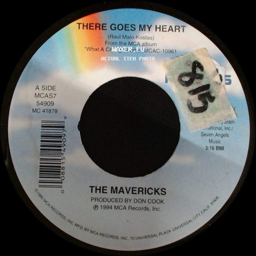 The Mavericks - There Goes My Heart / Just A Memory side A
