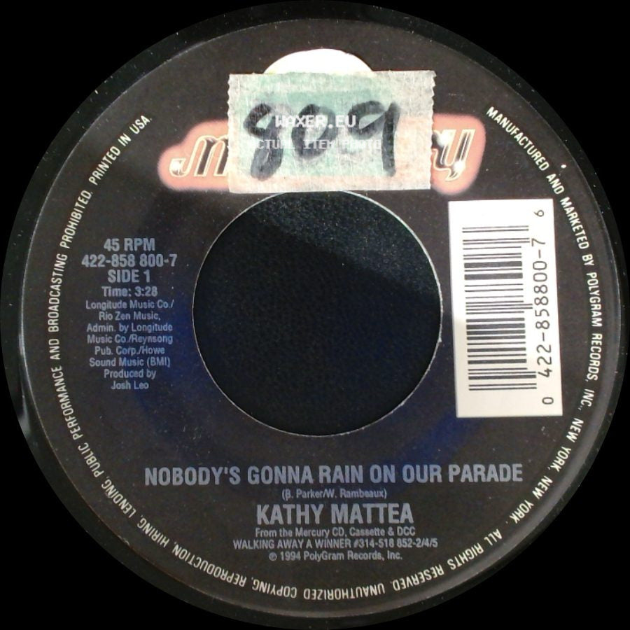 Kathy Mattea - Nobody's Gonna Rain On Our Parade / Grand Canyon side A