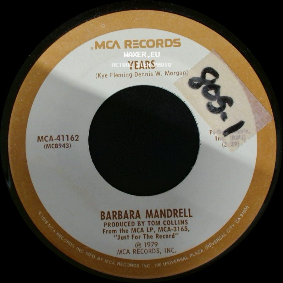 Barbara Mandrell - Darlin' / Years side B