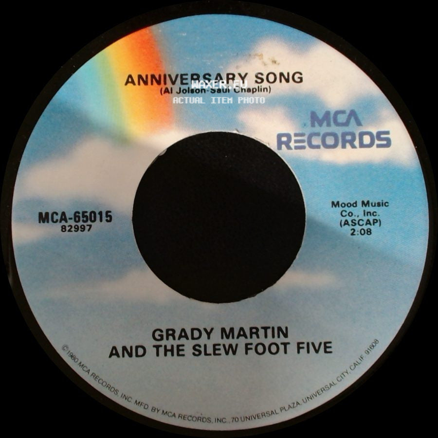 Grady Martin And The Slew Foot Five - Anniversary Song / Happy Birthday side A