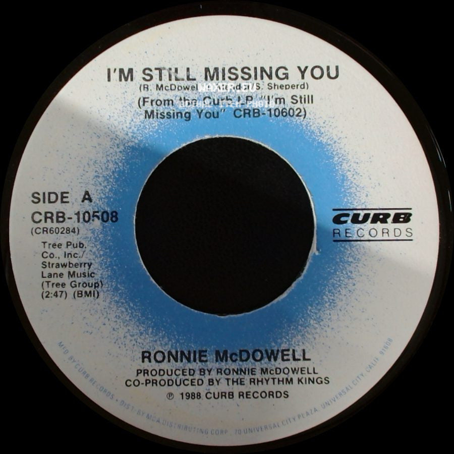 Ronnie Mcdowell - I'm Still Missing You / Suspicion side A