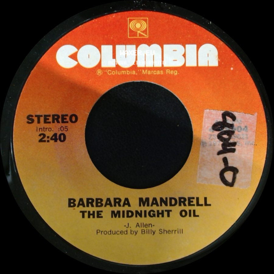 Barbara Mandrell - In The Name Of Love / The Midnight Oil side B