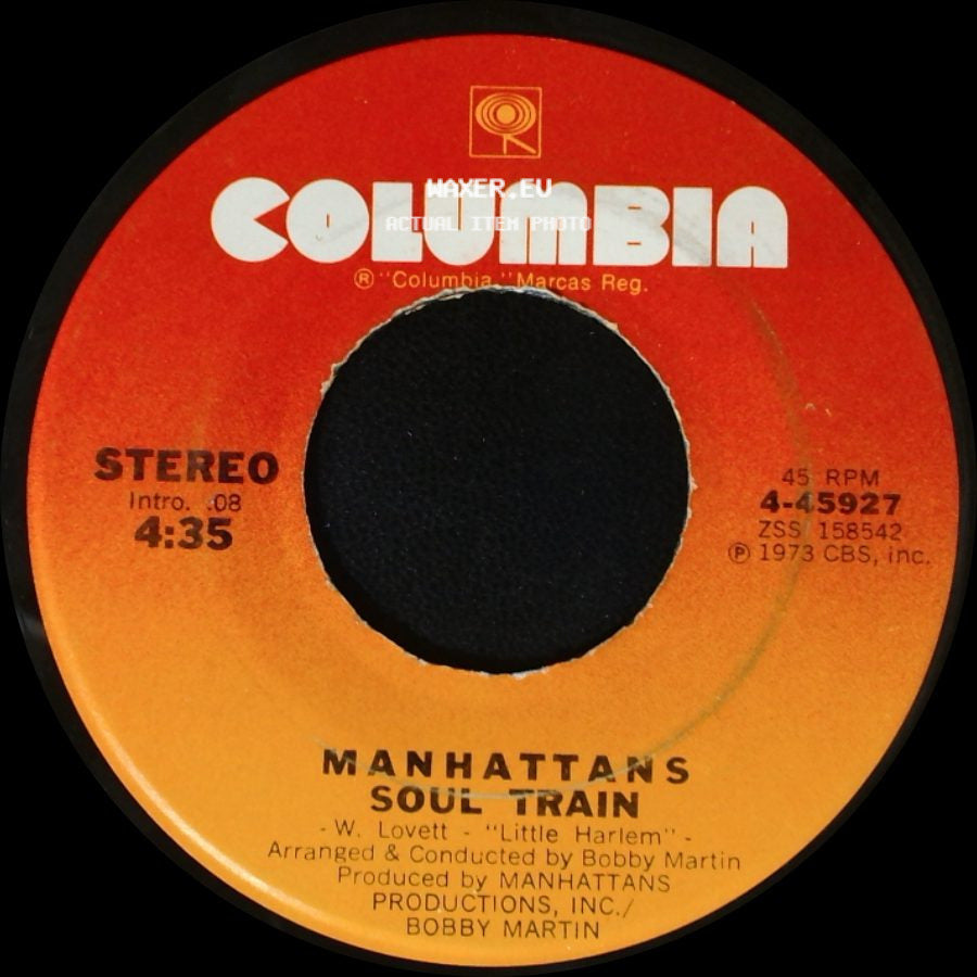 Manhattans - You'd Better Believe It / Soul Train side B