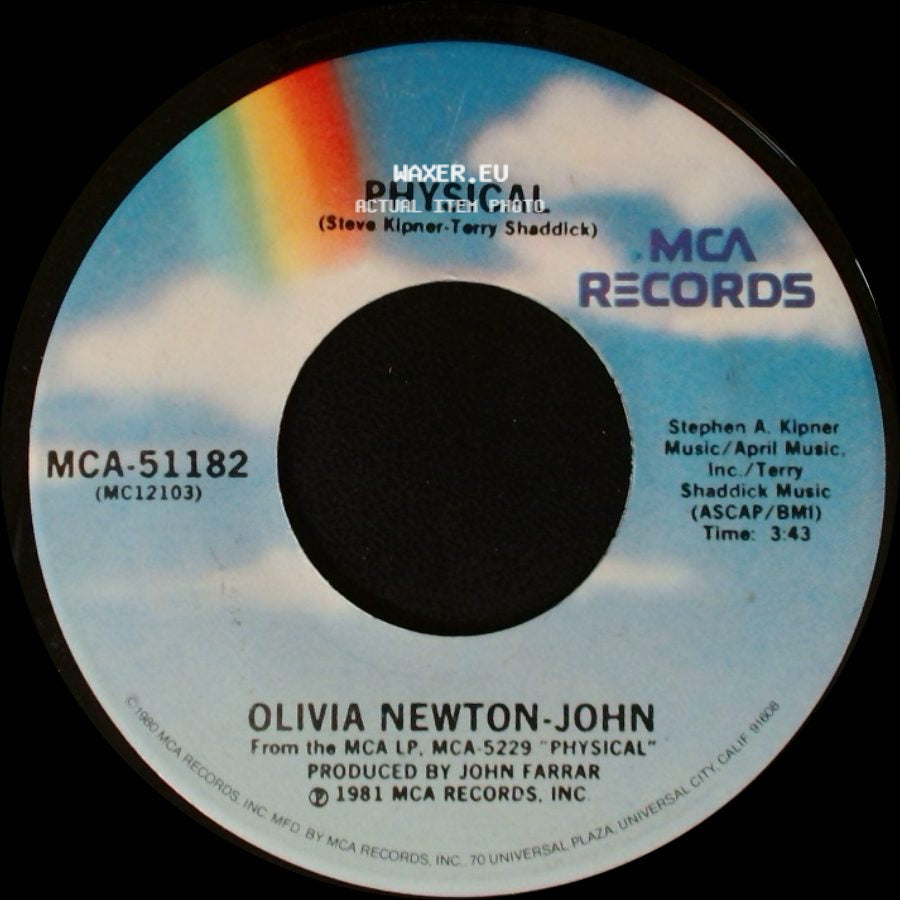 Olivia Newton-John - Physical / The Promise (The Dolphin Song) side A