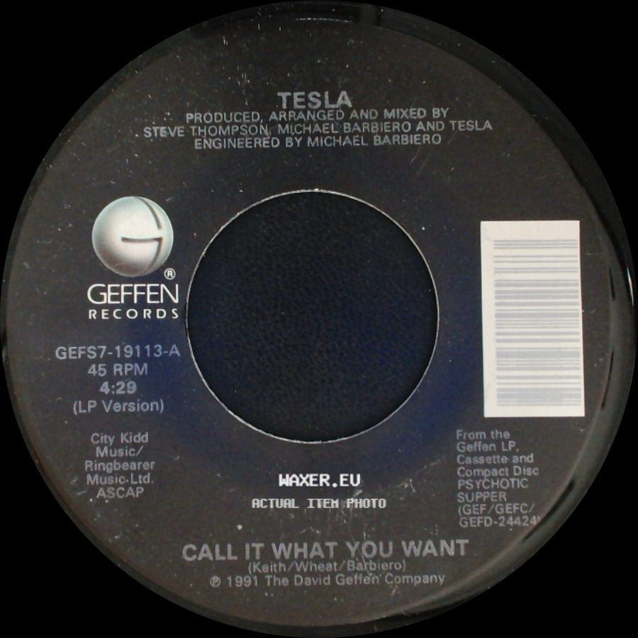 Tesla - Children's Heritage / Call It What You Want side B