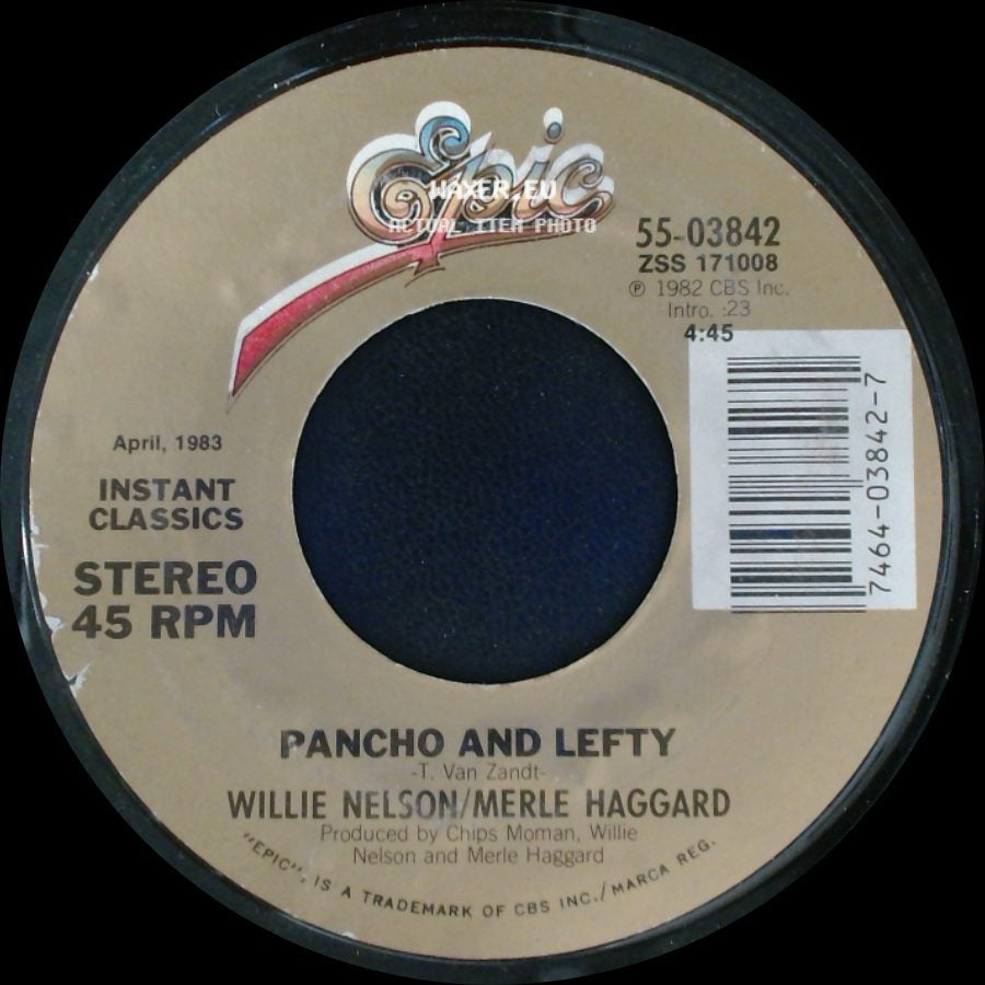 Willie Nelson / Merle Haggard - Pancho And Lefty / Opportunity To Cry side A