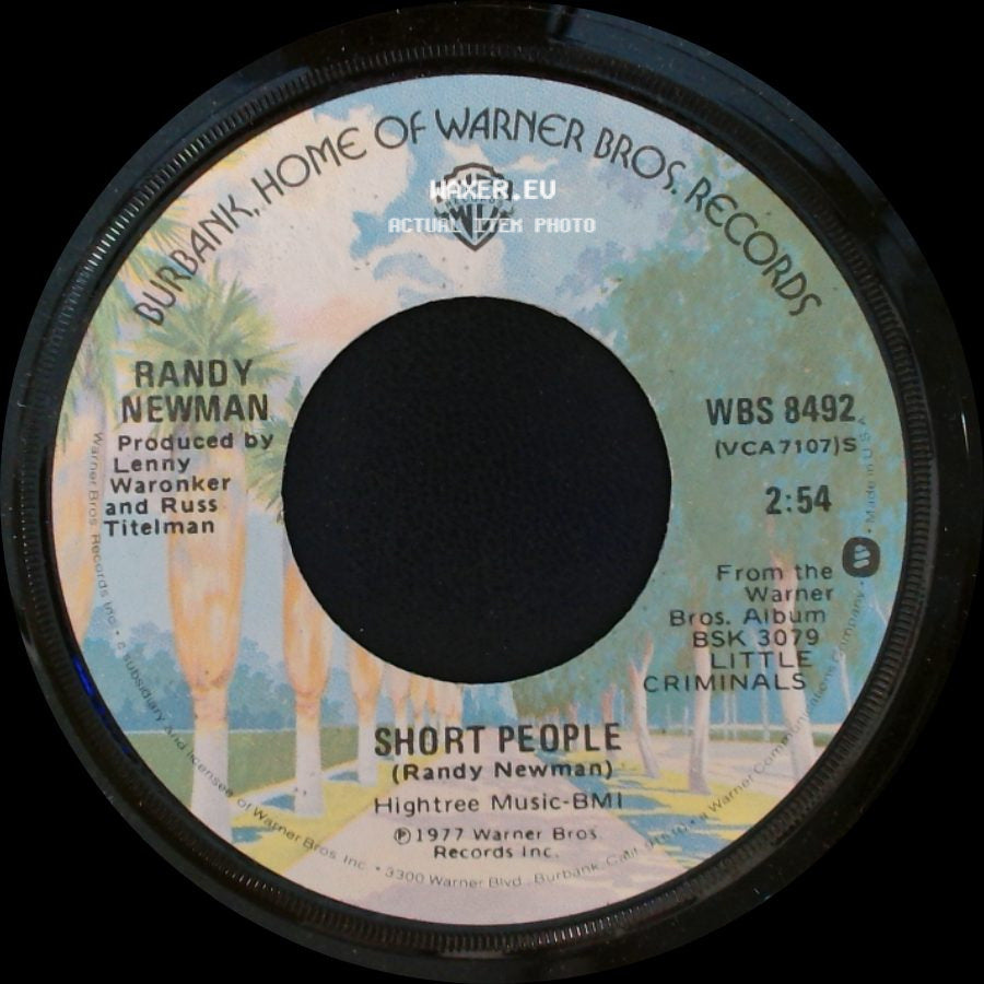 Randy Newman - Short People / Old Man On The Farm side A