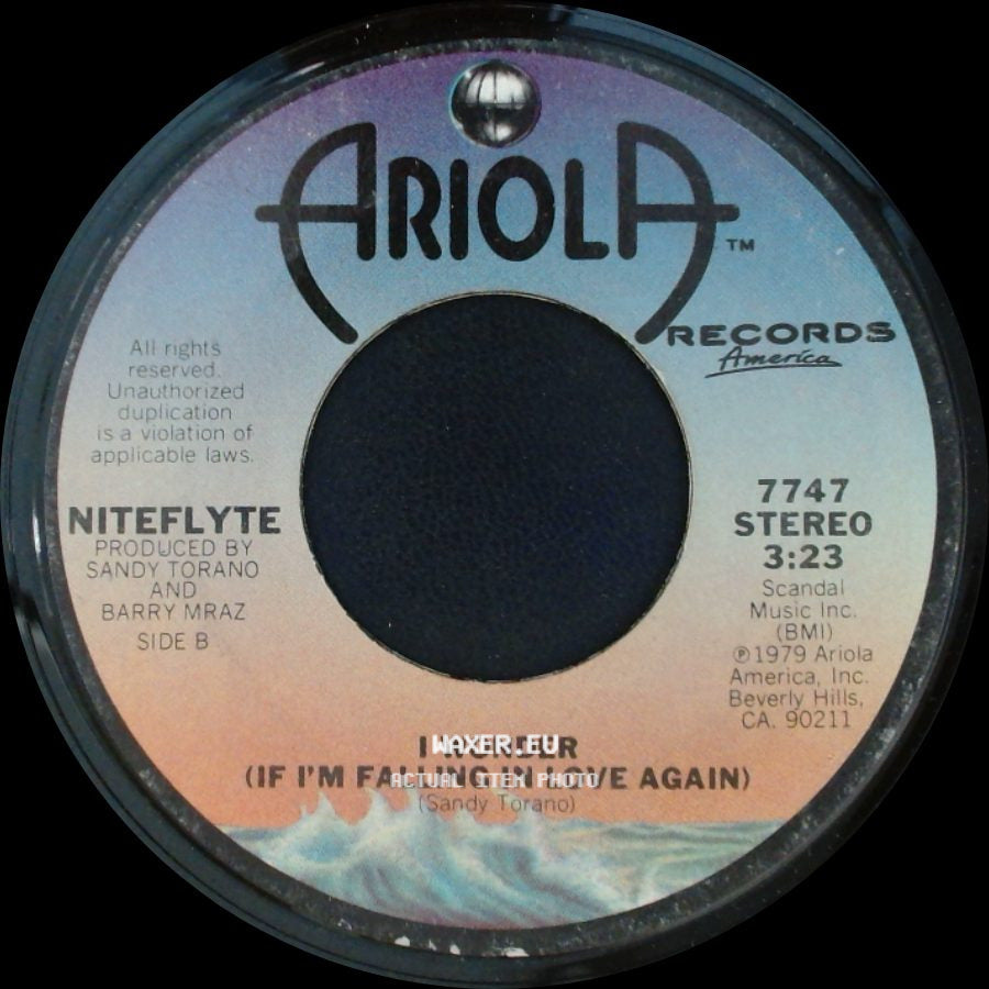 Niteflyte - If You Want It / I Wonder (If I'm Falling In Love Again) side B