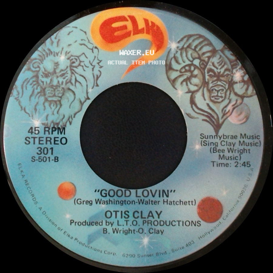 Otis Clay - Turn Back The Hands Of Time / Good Lovin' side B