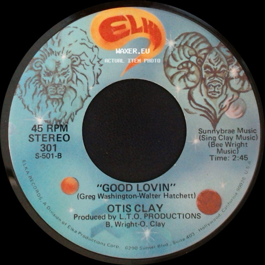 Otis Clay - Turn Back The Hands Of Time / Good Lovin' side B
