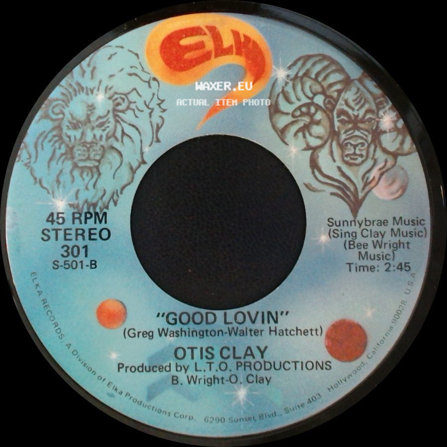 Otis Clay - Turn Back The Hands Of Time / Good Lovin' side B