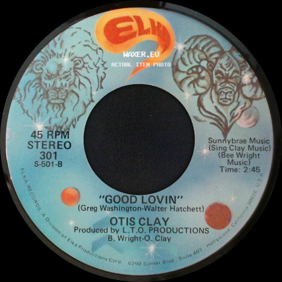 Otis Clay - Turn Back The Hands Of Time / Good Lovin' side B