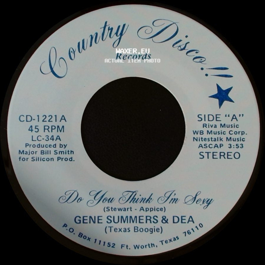 Gene Summers & Dea - Do You Think I'm Sexy / The Clown side A