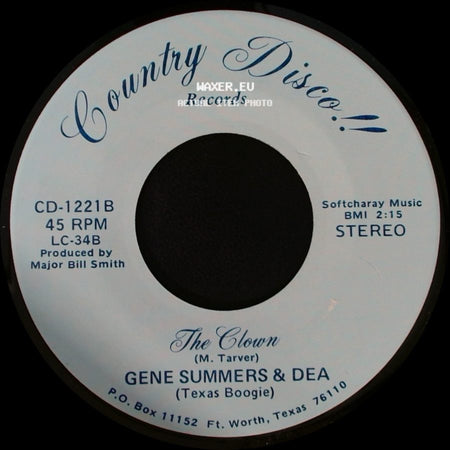 Gene Summers & Dea - Do You Think I'm Sexy / The Clown side B