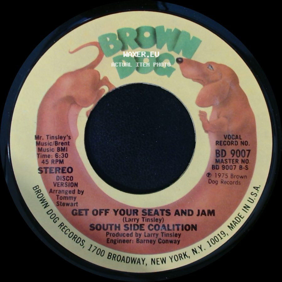 South Side Coalition - Get Off Your Seats And Jam / Get Off Your Seats And Jam side B