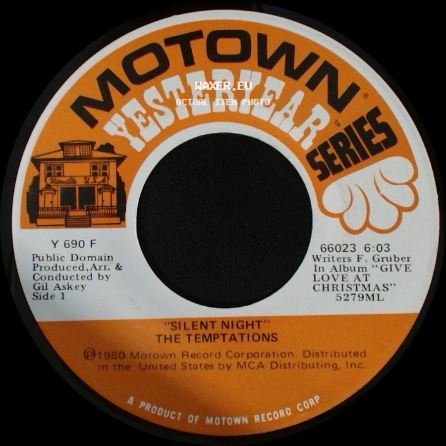The Temptations - Silent Night / Everything For Christmas side A