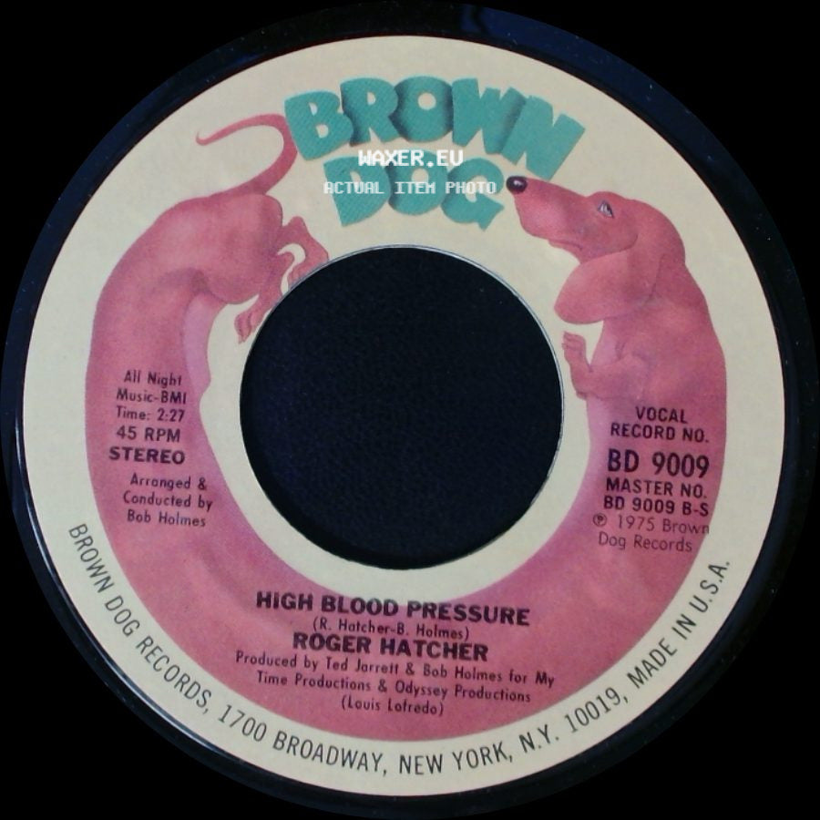 Roger Hatcher - High Blood Pressure / We Gonna Make It side A