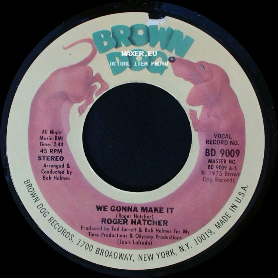 Roger Hatcher - High Blood Pressure / We Gonna Make It side B