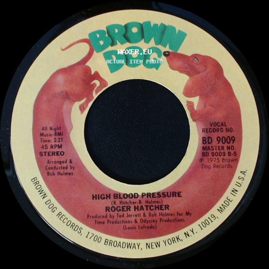 Roger Hatcher - High Blood Pressure / We Gonna Make It side A